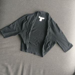 Black Bolero WHBM Silk Blend